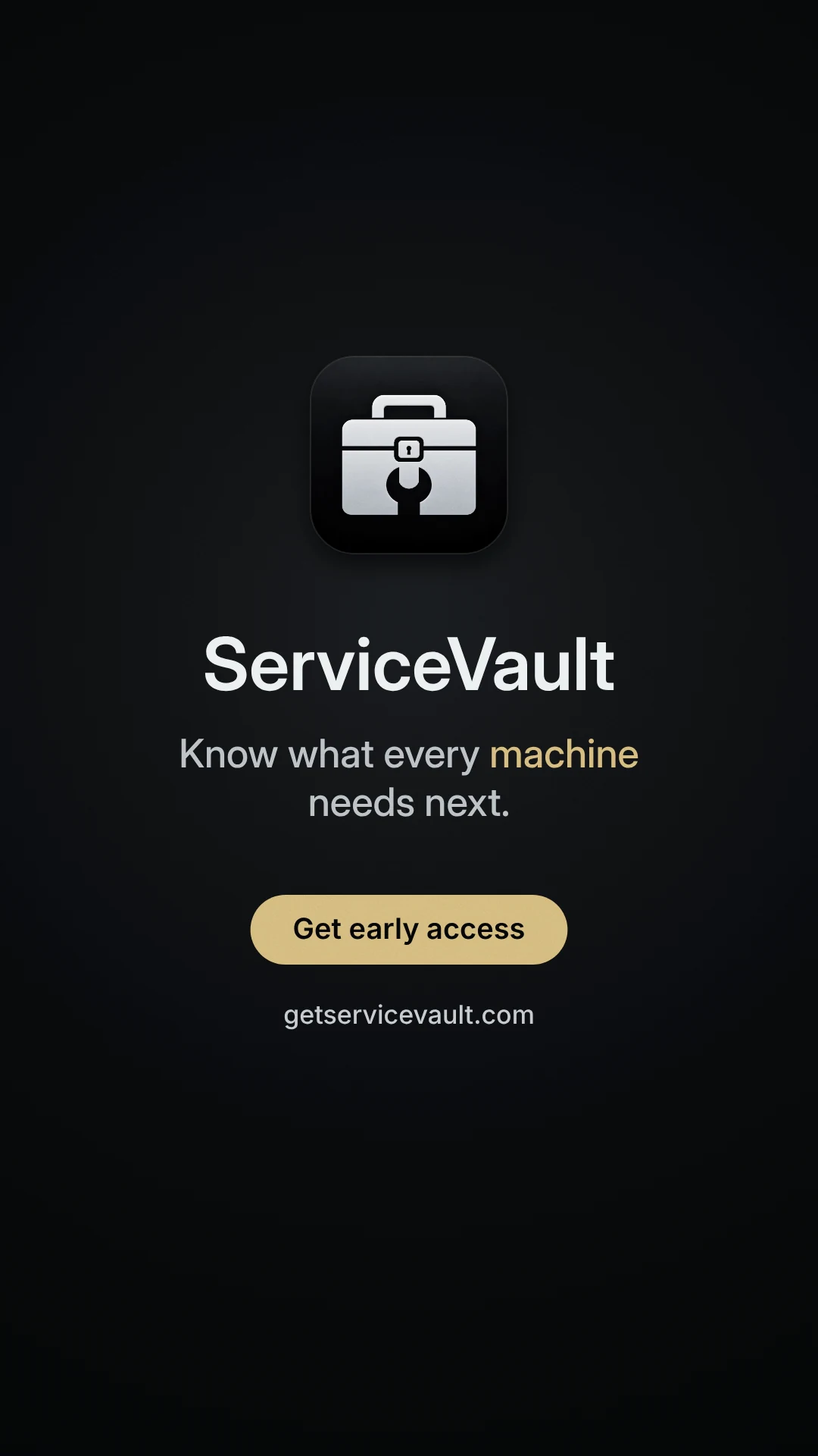 ServiceVault 41-second campaign walkthrough poster